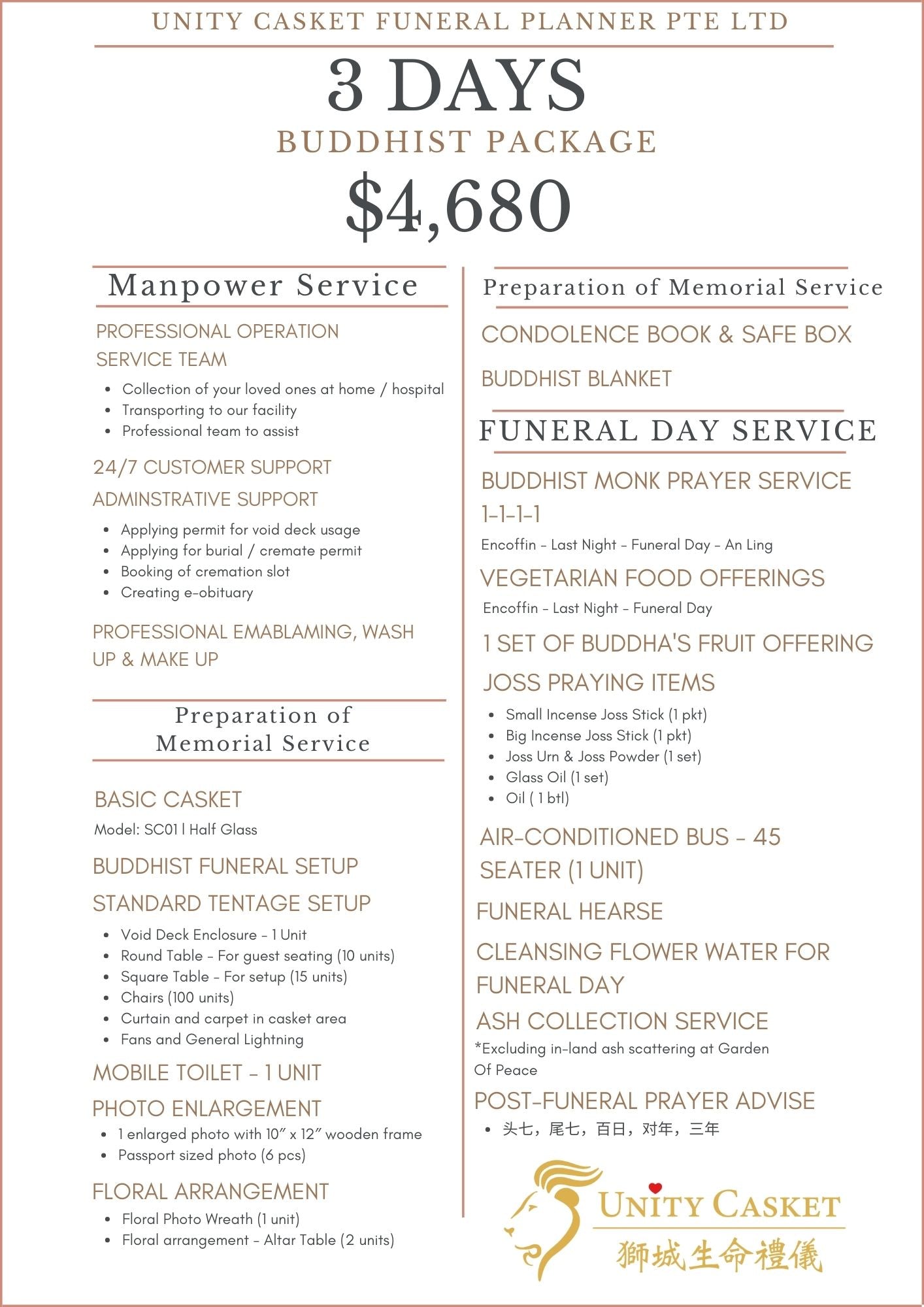 Buddhist Funeral Services Singapore