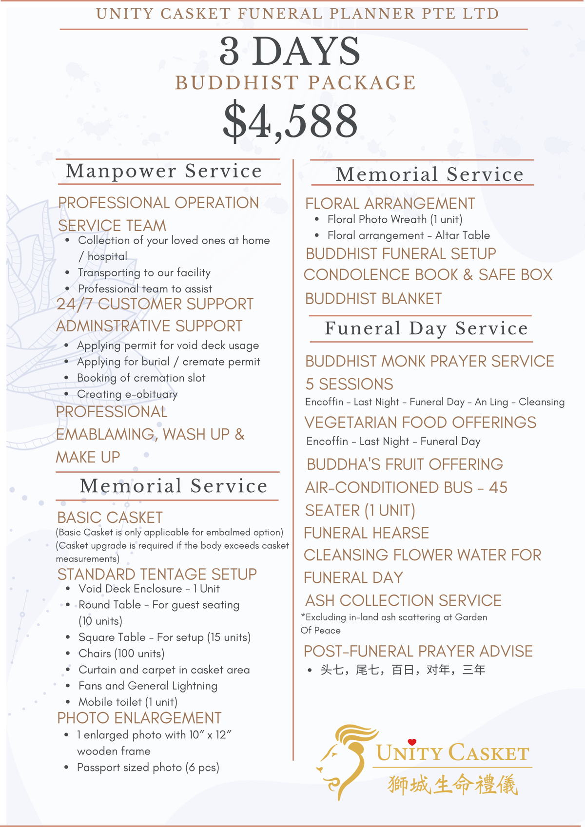 Buddhist Funeral Singapore | Package Start From $4,588 | Compassionate ...