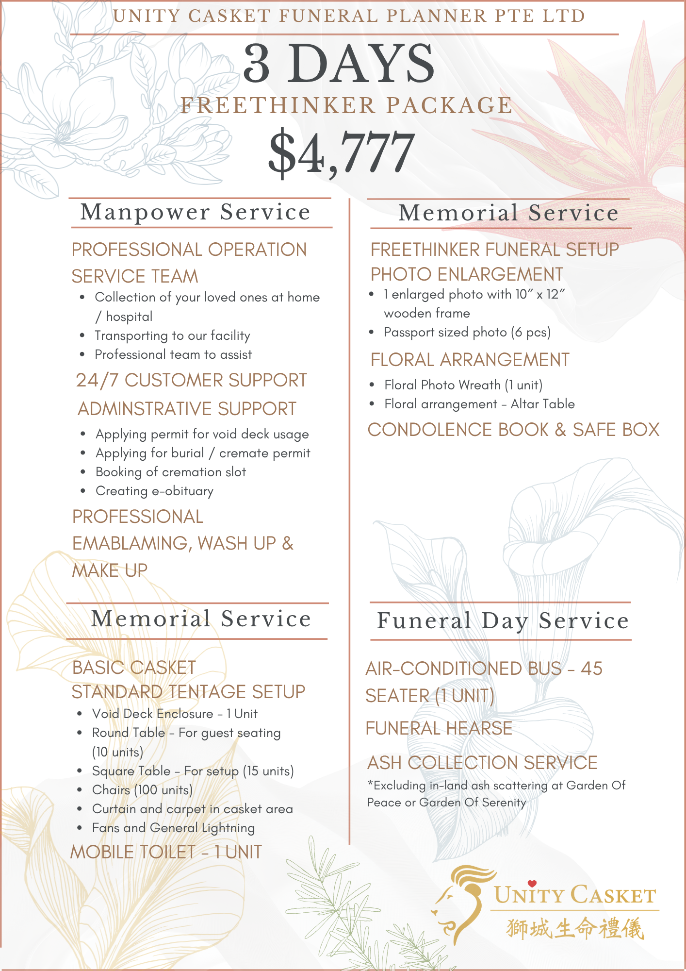 Freethinker Funeral Services Singapore