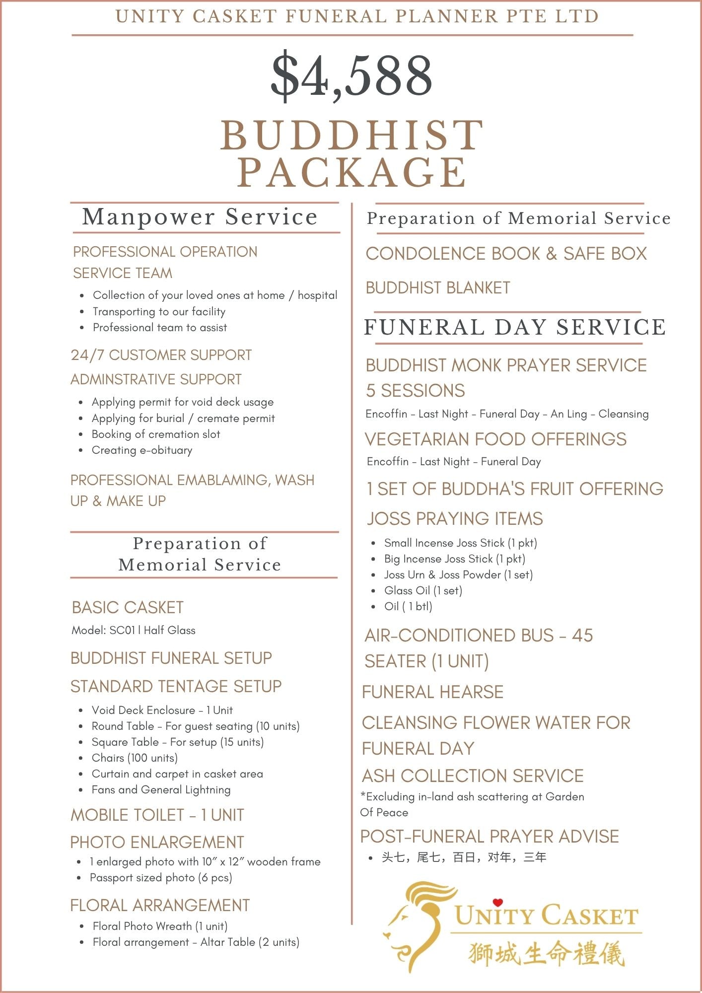 Buddhist Funeral Services Singapore